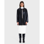 Blouson Manoa Noir en cuir