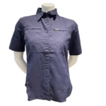Kestrel Trail FS EU Short Sleeve Shirt Bleu marine