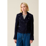 Veste perfecto cuir suède