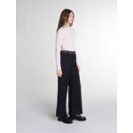 Pantalon en tweed sequins