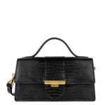 Sac baguette A rabat avec fermoir Exotic Ily