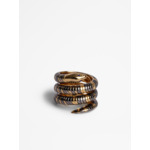 DOUBLE SNAKE RING
