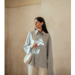 Petit sac bandoulière Madeleine en cuir de taurillon grainé