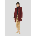 Manteau Marley-Bordeaux en Laine