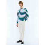 Polo rugby en jersey de coton à rayures