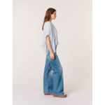 Top en mousseline à volants