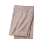 Yves Delorme - Plaid en coton vert, Transat