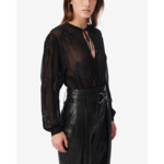 Top Brodé Avec Liens Lalia