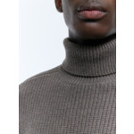 Pull en laine certifiée et coton