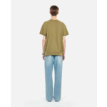 Sweatshirt Kaki Manches Courtes Sérigraphie Kooples Fever Homme