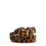 Sienna De Lancel - Ceinture 30Mm Ardillon Reversible Ajustable - Multico Noir