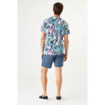 Men T-shirt Blue