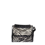 Ninon De Lancel - Sac Rabat M - Noir/Blanc