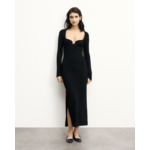 Robe Longue Manches Longues Bijoux Cœur