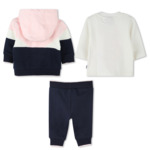 ENS.T-SHIRT+PANTALON+CARDIGAN
