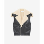 Veste En Cuir Sans Manche Zafer
