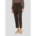 Pantalon Philippa-Chocolat en Laine Vierge