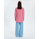 Chemise en popeline à rayures