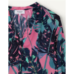 Chemise Becka en twill imprimé rose