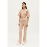 Pantalon droit fentes cheville