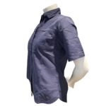 Kestrel Trail FS EU Short Sleeve Shirt Bleu marine