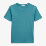 T-shirt Titouan junior bleu canard imprimé dos