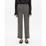 Pantalon Droit Avec Revers