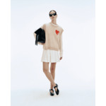 Pull Sans Manche Coeur