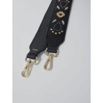 Bandoulière en cuir à studs
