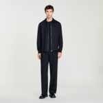 Chemise fluide zippée