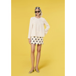 Top Tazzio-Ecru en Polyester