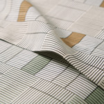 BOSS Home - Drap plat en satin de coton vert, Manifesto