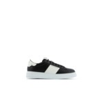 Robe snk vache + caoutchouc-noir + blanc cassé + noir