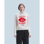 Pull Col Rond Red Lips