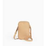 Etui téléphone en cuir grainé