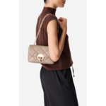 Moyen Sac Moon En Cuir En Coton Et Lin