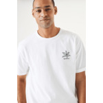 Men T-shirt White