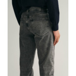 Jean regular fit noir délavé