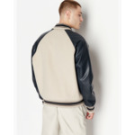 Blouson - doublure argentée/marine