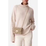Petit Sac Moon En Velours Made In Italy