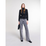 Veste ceinturée en tweed