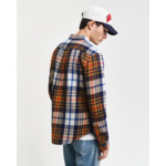 Regular Fit Checked Twill Shirt