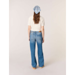 Tee-shirt noué avec imprimé