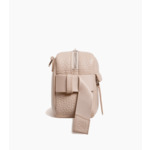 Petit sac bandoulière Noah en cuir grain buffle et cuir lisse