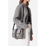 Sac À Rabat Frankie En Coton Mélangé Et Cuir Lisse