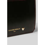 Porte carte cuir coeur doré