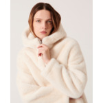 Manteau Macey Ecru en Polyester