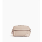 Petit sac bandoulière Noah en cuir grain buffle et cuir lisse