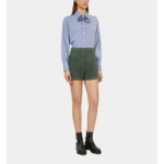 Short Tailleur Kaki Femme