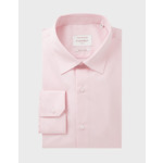 Chemise Semi-ajustée Infroissable rayée rose